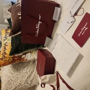 SOLD Ferragamo Box, Sm Jewelry Bag, Gift Bag, and etc 🌟PLEASE SEE ALL PICS!